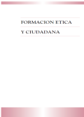 FORMACION ETICA Y CIUDADANA