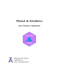 Manual de Estadística para Ciencias e Ingenierías