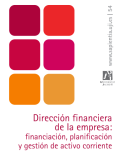 Dirección financiera de la empresa, financiación, planificación y gestión de activo corriente